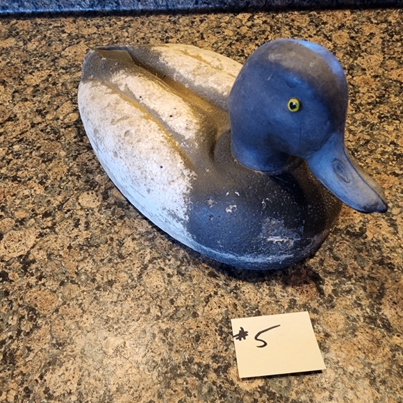 Vintage Styrofoam Duck Decoy, Bluebell Duck - Picture 2 of 7